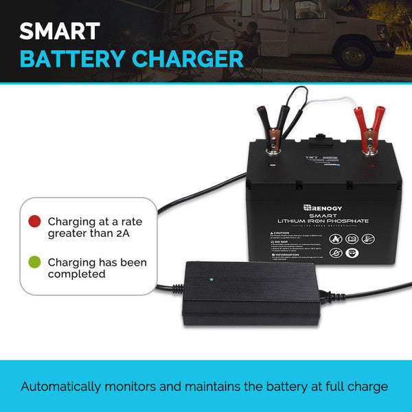 12V 20A AC-DC Chargeur de Batterie Lithium