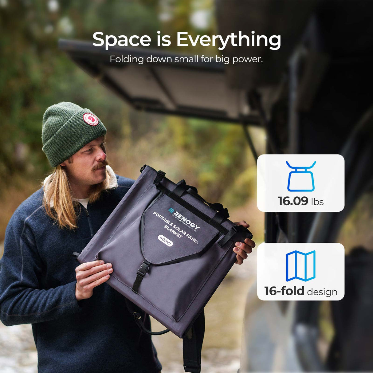 200W / 400W Foldable Solar Blanket