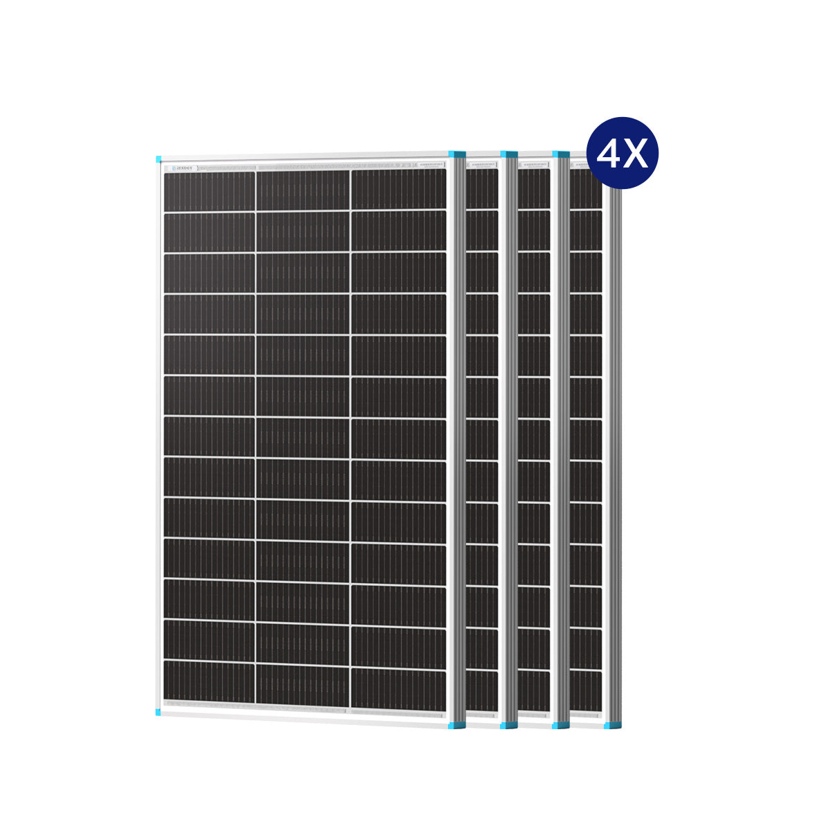 100W Panneau Solaire Bifacial N-Type
