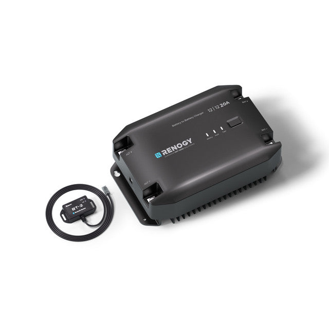 Renogy 12V 20A Chargeur de Batterie DC-DC con Bluetooth