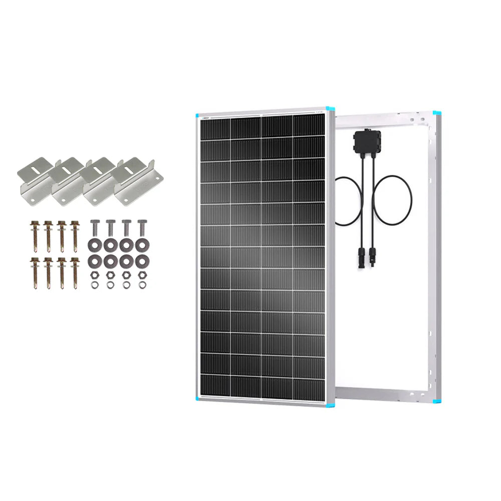 12V/24V 200W Panneau Solaire N-Type 16BB pour Camping-Car et Système Off-Grid