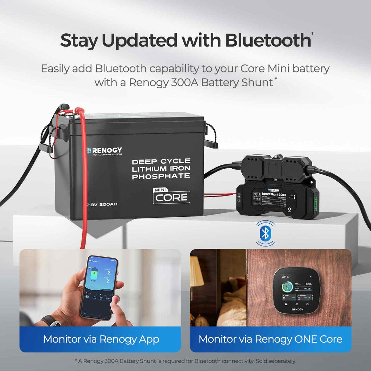 2,56kWh Kits Système Autonome | 2000W Onduleur Solaire, 200Ah Lithium Batterie