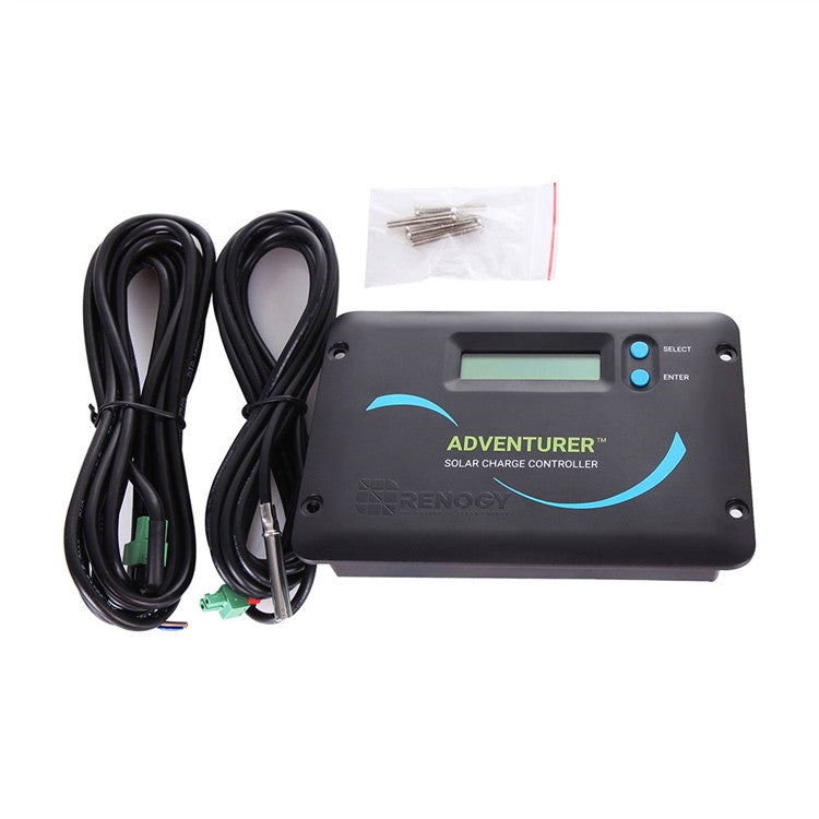 Adventurer Li 30A Régulateur de charge encastrable PWM avec écran LCD