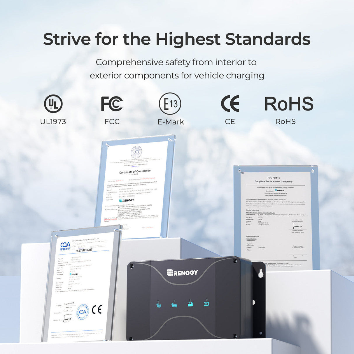 DC-DC 12V 30A Dual Input On-board Battery Charger with MPPT