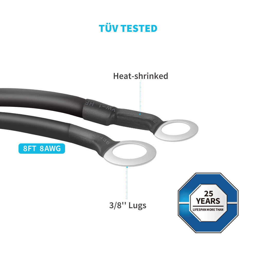 Wiring and Mounting Kit For 300W Solar Panels