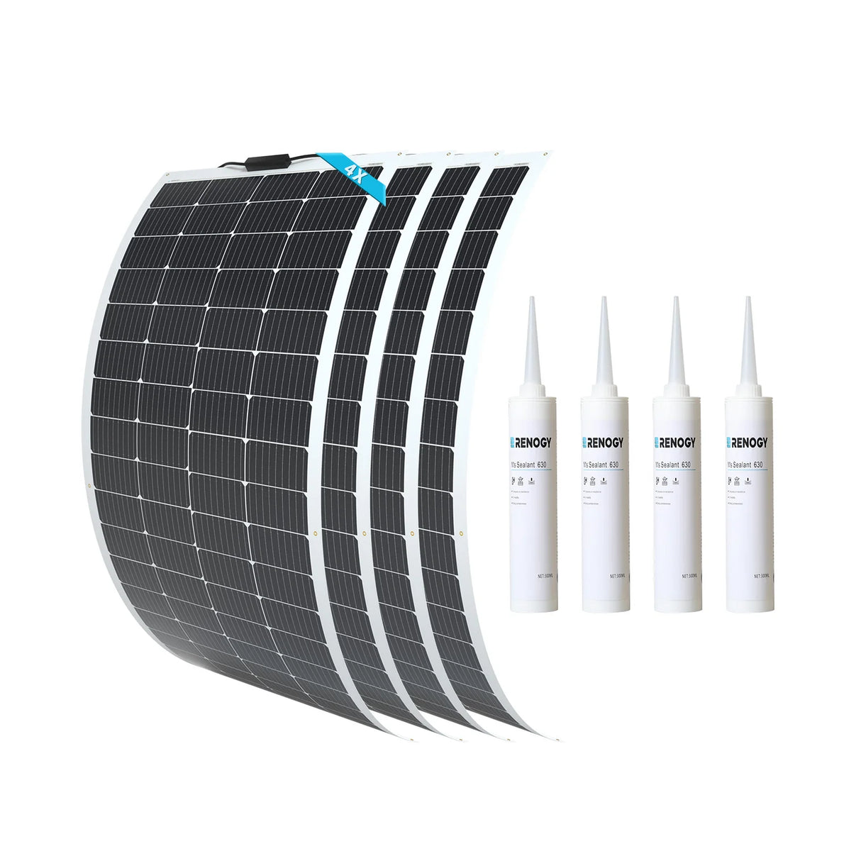 12V 200W Panneau Solaire Flexible Monocristallin