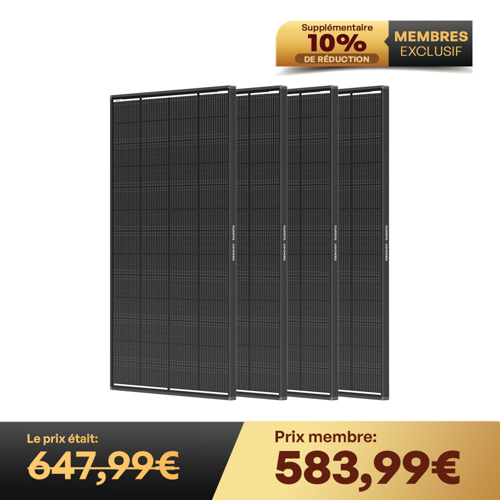 Renogy 200W ShadowFlux N-Type Cell Anti-Shade Solar Panel