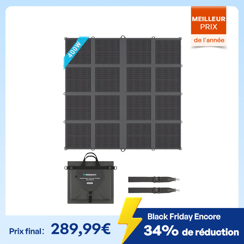 200W / 400W Foldable Solar Blanket