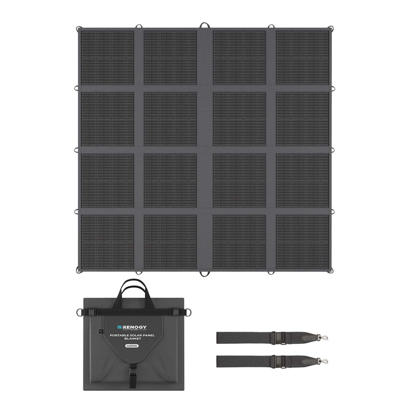 12V 400W Panneau Solaire Pliable Nomade