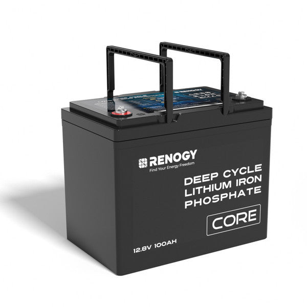 12V/24V/48V 100Ah Core Series Deep Cycle Lithium Iron Phosphate Battery