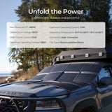 Plaid solaire pliable 200W / 400w