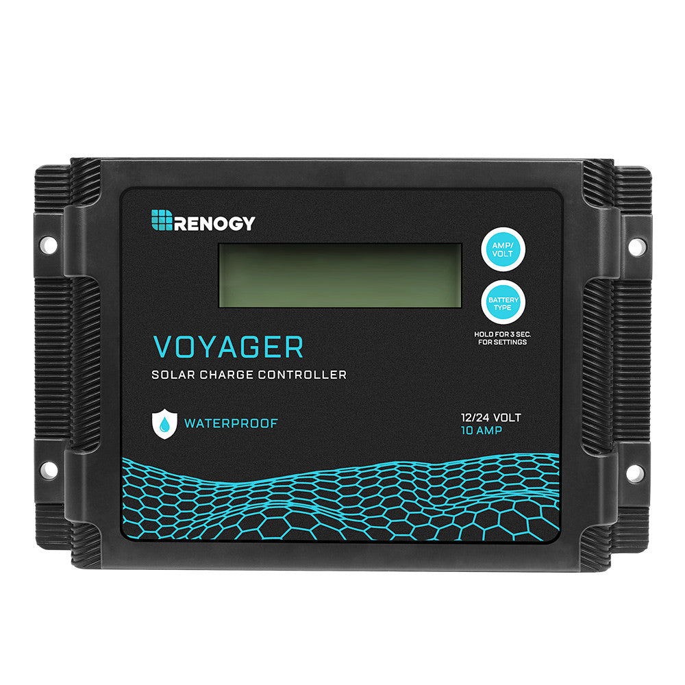 Voyager 10A PWM Waterproof Solar Charge Controller