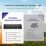 220W Lightweight Portable Solar Suitcase
