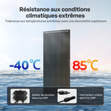 Renogy ShadowFlux Panneau solaire 200W anti-ombrage résistant aux condition extrême