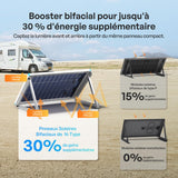 100W Panneau Solaire Bifacial N-Type