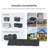 12V 300W Valise Solaire Pliable - Puissante et Compacte