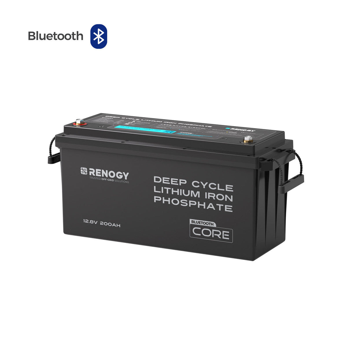 Core – 12V 200Ah Batterie Lithium avec Bluetooth