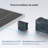 Rover 2 12V/24V 20A Régulateur de Charge Solaire MPPT Bluetooth Compact