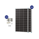100W Panneau Solaire Bifacial N-Type