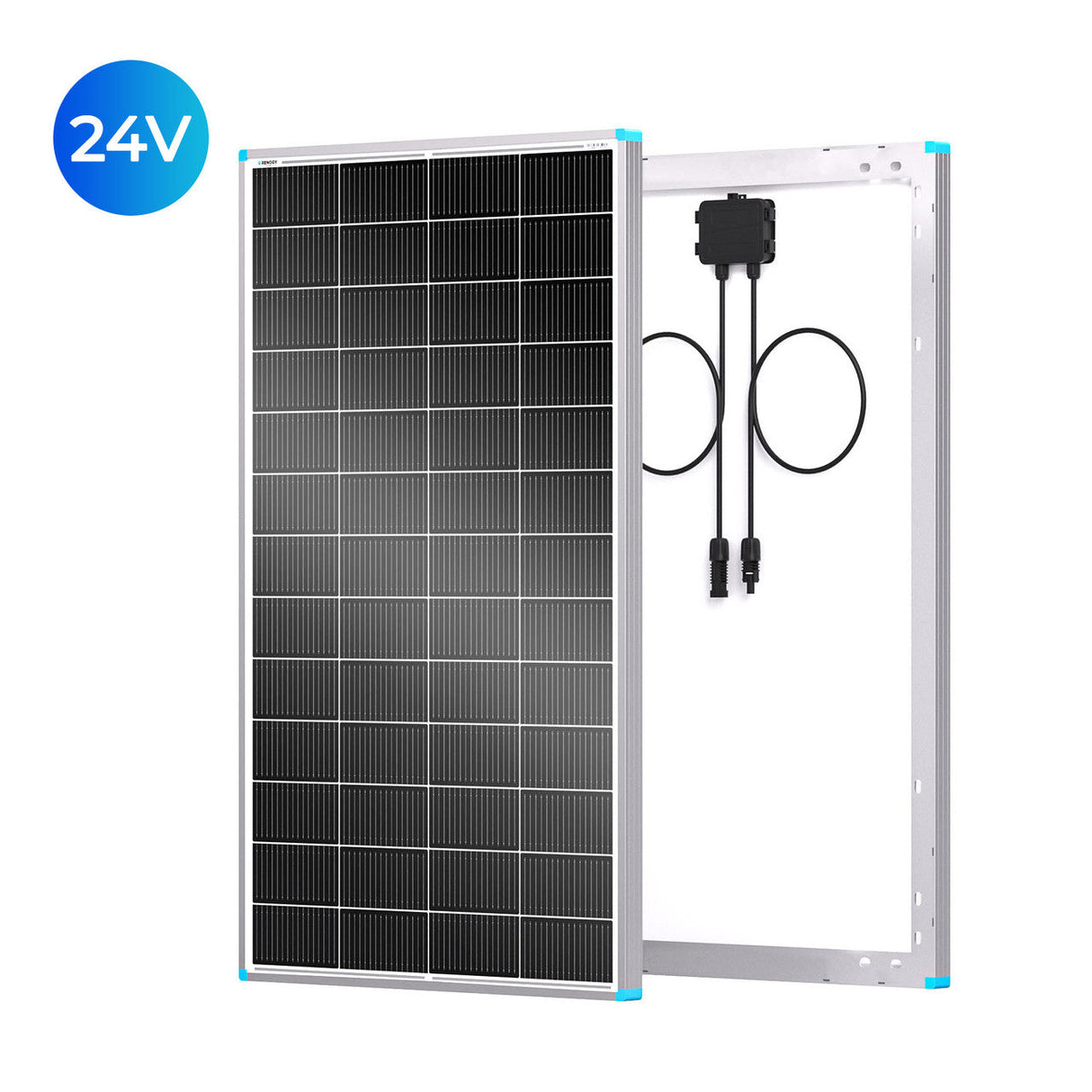Renogy Panneau Solaire 24V 200W/100W N-Type 16BB – Haut Rendement et Durabilité