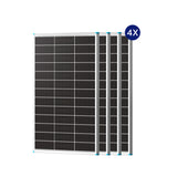 100W Panneau Solaire Bifacial N-Type