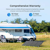 12V 300W Valise Solaire Pliable - Puissante et Compacte