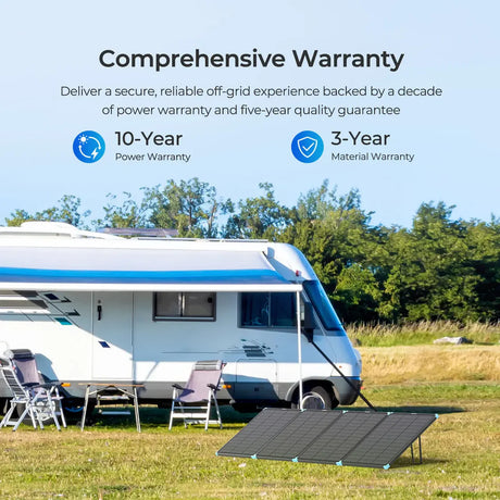 12V 300W Valise Solaire Pliable - Puissante et Compacte