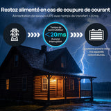 Core - 12V 3000W Onduleur Hybride Onde Sinusoïdale Pure, Haute Fréquence Off-Grid