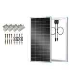 12V/24V 200W N-Type 16BB Panneau Solaire pour Camping-Car et Installation Hors Réseau