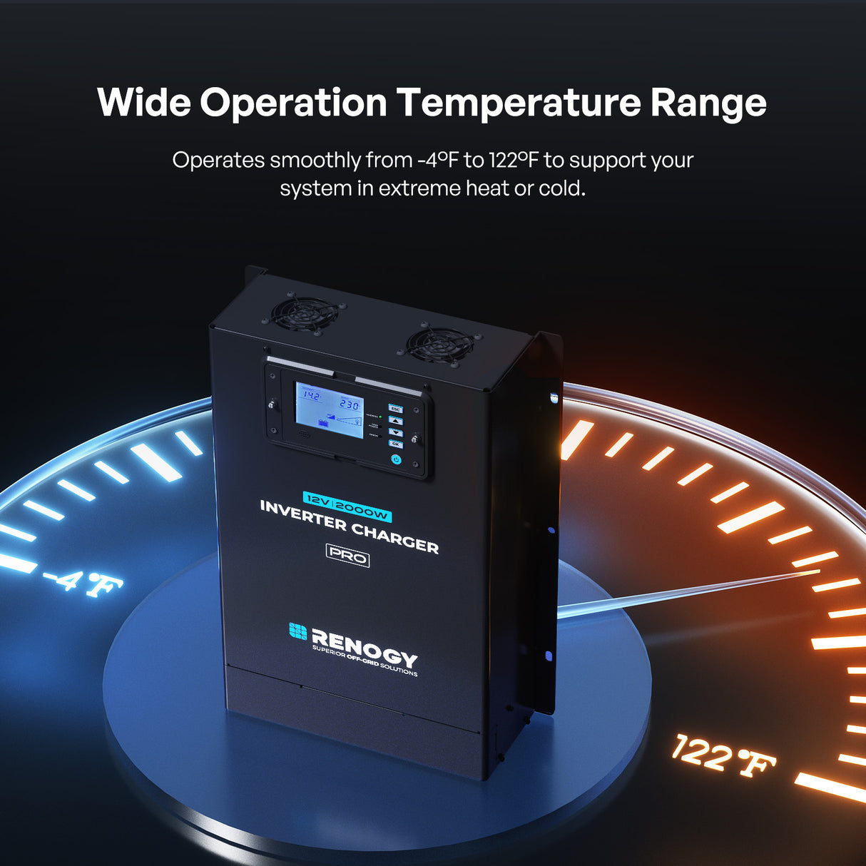 Pro 12V 2000W Onduleur-chargeur HF