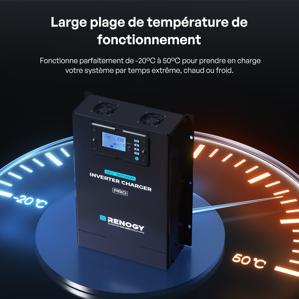 Pro 12V 3000W HF Convertisseur / Chargeur