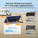 200W Panneau Solaire Bifacial N-Type
