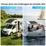 Flex ShadowFlux 100/200W Anti-Ombrage N-Type Flexible Panneau Solaire