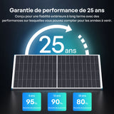 200W Panneau Solaire Bifacial N-Type