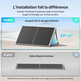 200W Panneau Solaire Bifacial N-Type
