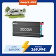 Renogy 12V 3000W Onduleur Solaire Camping-Car