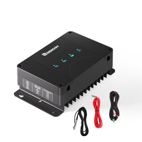 12V 50A Chargeur de Batterie DC-DC avec MPPT pour Batteries LiFePO4, Plomb-Acide, SLA, Gel, AGM