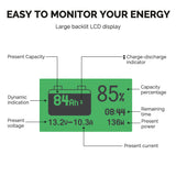 500A Battery Monitor with Shunt/Sampler (Coulomb meter)