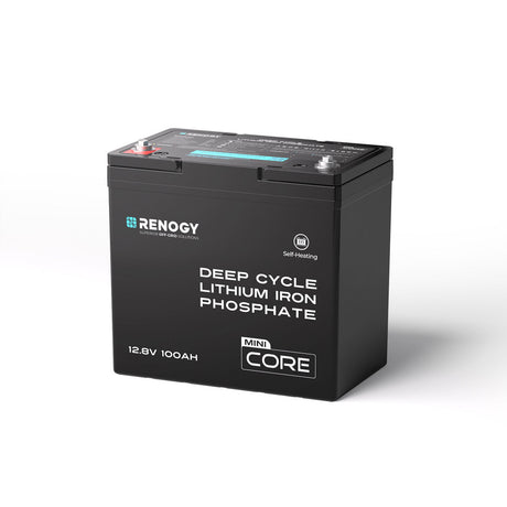 Core Mini DuoHeat — Batterie LiFePO₄ 12,8 V 100 Ah