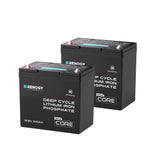 Core Mini DuoHeat — 12,8 V 100Ah Batterie LiFePO4 Auto-Chauffage