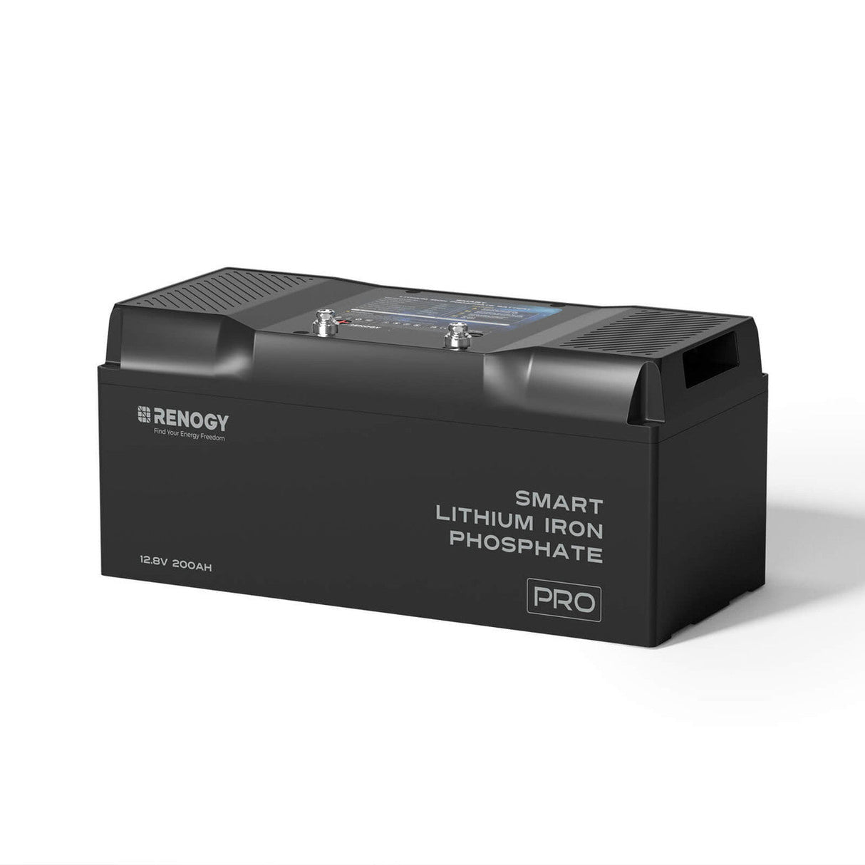 Pro Series 12V 200Ah Pro Smart Lithium LiFePO4 Battery with Bluetooth and Self-heating Function