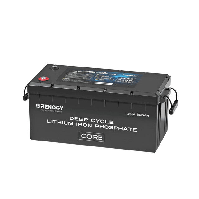 Core Basic 12V 200Ah Lithium Battery LiFePO4 with 5000 Deep Cycles