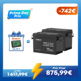 Core Mini - 12,8V 300Ah Batterie Lithium avec BMS, Puissante mais Compacte, Camping-Car, Van et Bateau