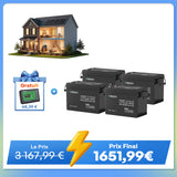 Core Mini - 12,8V 300Ah Batterie Lithium avec BMS, Puissante mais Compacte, Camping-Car, Van et Bateau