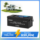 Core – 12,8V 300Ah Batterie Lithium Auto-Chauffage