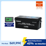 Core – 12V 300Ah Core Series Deep Cycle Lithium Iron Phosphate Battery with Self-Heating 