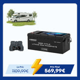 Core – 12,8V 300Ah Batterie Lithium Auto-Chauffage