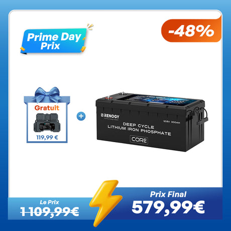 Core – 12,8V 300Ah Batterie Lithium Auto-Chauffage