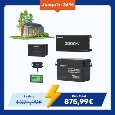 3,84 kWh Kit Énergie Maison Jardin