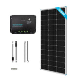 Open Box - 100 Watt 12 Volt Solar Starter Kit with 30A PWM Charge Controller